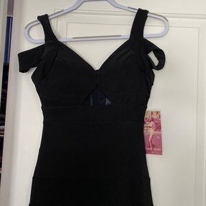 Black formal dress
